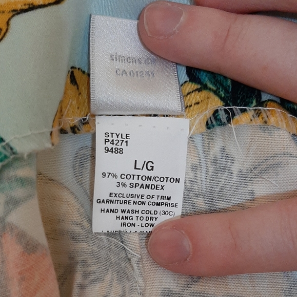 Twik Exclusivité Simons Floral Pattern Skirt - Picture 5 of 5